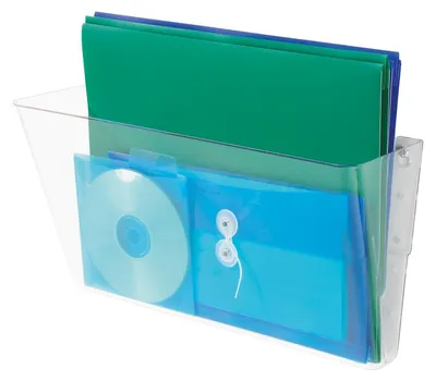 Produktbild von deflecto Wandprospekthalter "DocuPocket", magnetisch, A4 Querformat
