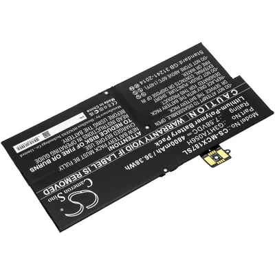 Produktbild von TECHTEK Akku Kompatibel mit [Microsoft] Surface Pro X 1876 Ersetzt G3HTA056H