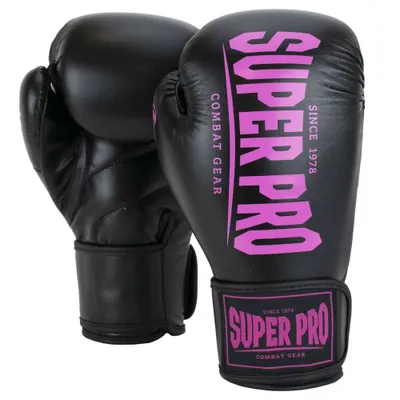 Produktbild von Super Pro Combat Gear Champ - Zwart/Roze - 10 oz