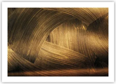 Produktbild von Poster - Poster ohne Rahmen - Abstraktion Gold Textur - 70x50 cm - Wand Bild - Wanddeko - Wandbilder - Kunstposter - Wandposter - Bilder - Kunstdruck - Wanddekoration - Wandbild - P2XAA70x50-4477