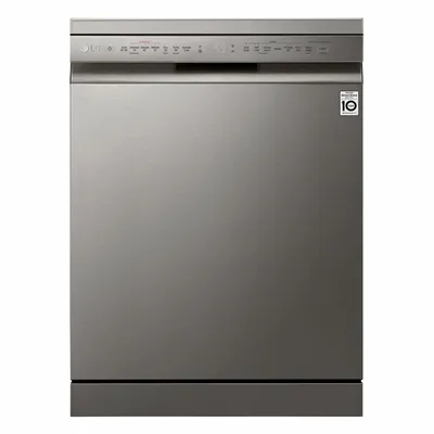 Produktbild von LG DF222FPS, Freistehend, Standardgröße (60 cm), Silber, Standard (80 - 85 cm), Silber, Berührung