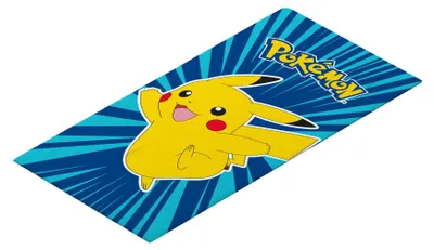 Productafbeelding van hermet, Pokémon strandlaken, 70 x 140 cm, handdoek voor strand of zwembad, 100% wit