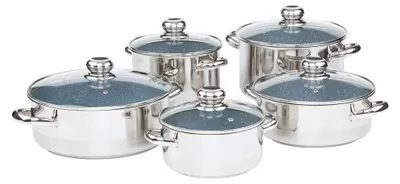 Obrázek produktu pro KOLIMAX CERAMMAX PRO STANDARD Sada nádobí se skleněnými poklicemi, 10 dílů