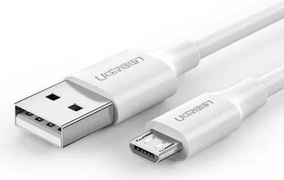 Obrázok produktu pre UGREEN Micro USB na USB-A kábel – 1 m Biela KP35181