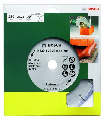 Produktbild von Diamanttrennscheibe für Baumaterial, Durchmesser: 230 mm