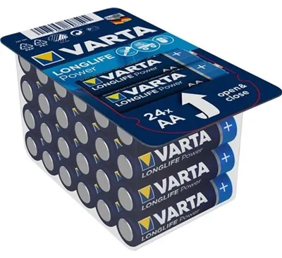 Produktbild von Varta 04906, Einwegbatterie, AA, Alkali, 1,5 V, 12 Stück(e), Blau