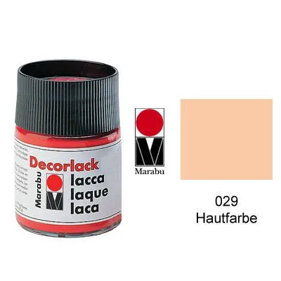 Produktbild von Marabu 1130 39 029 Decorlack Acryl, Hautfarbe 15 ml
