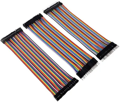 Jumper Kabel 30cm 40pin, 3er-Pack Stecker-Stecker/Buchse