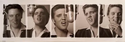 Productafbeelding van Elvis Presley - Love Me Tender - 30,5 x 91,5 cm - Poster