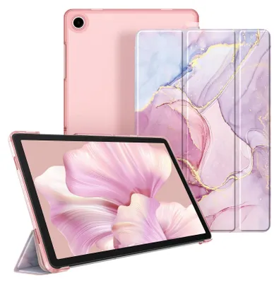Produktbild von Fintie Hülle für Samsung Galaxy Tab A11+ Plus 11" 2025 / Tab A9+ Plus 11 Zoll 2023 Tablet, Ultradünn Schutzhülle mit Translucent Rückseite Cover, Glorreicher Marmor