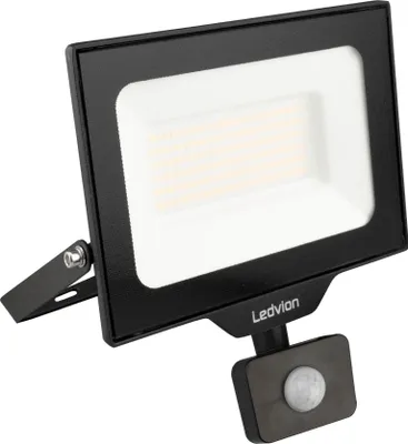 Produktbild von Ledvion LED Strahler mit Bewegungsmelder 50W IP44 6000K 6000lm