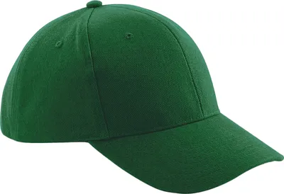 Image de Casquette de baseball unie Beechfield Pro-Style RW213 (taille unique) (Vert forêt)