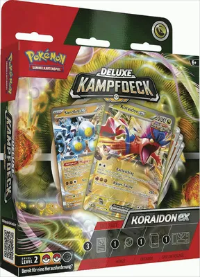 Produktbild von Pokémon Deluxe-Kampfdeck Koraidon-ex