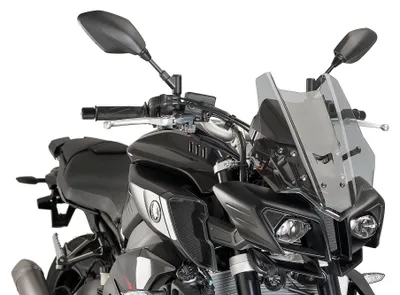 Zdjęcie produktu dla Szyba przednia PUIG 8917H Touring pasuje do YAMAHA MT-10 Przyciemniana