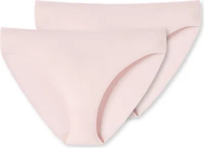 Immagine prodotto di UNCOVER by SCHIESSER Slip da donna, confezione da 2 - Slip a vita bassa, S-3XL Rosé 3XL
