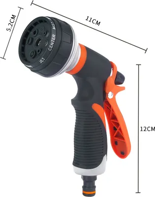 Zdjęcie produktu dla INF 8-wzorcowy pistolet wodny wysokociśnieniowy z szybkozłączkami