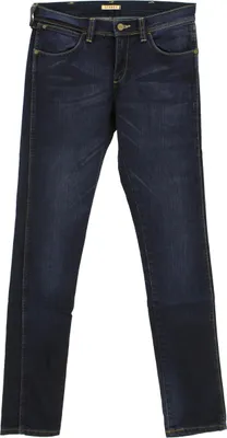 Produktbild von 27423 Wrangler, Stokes,  Damen Jeans Hose, Denim ohne Stretch, darkblue used, W 29 L 34