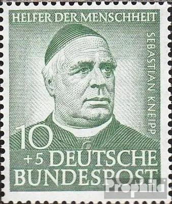 Produktbild von Briefmarken BRD (BR.Deutschland) 1953 Mi 174 postfrisch Helfer der Menschheit (IV)
