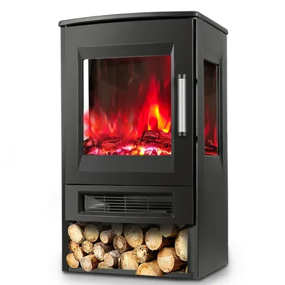 Obrázok produktu pre Clanmacy elektrický krb elektrický krb 900W/1800W LED efekt plameňa krbu s termostatom diaľkové ovládanie