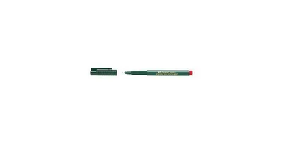 Image de Faber-Castell 151121 Stylo fin FINEPEN 1511 - 0,4 mm, rouge (indélébile)