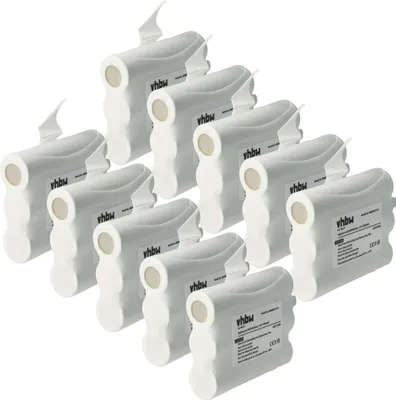 Produktbild von vhbw 10x Akku Ersatz für Midland PB-X7 für Funkgerät, Walkie Talkie (1000 mAh, 3,6 V, NiMH)