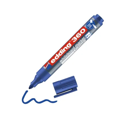 Produktbild von Edding 360, 1 Stück(e), Blau, Rundspitze, Rund, 1,5 mm, 3 mm