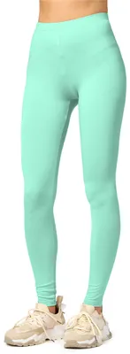 Produktbild von Merry Style Damen Lange Leggings aus Viskose MS10-143 (Minze, L)