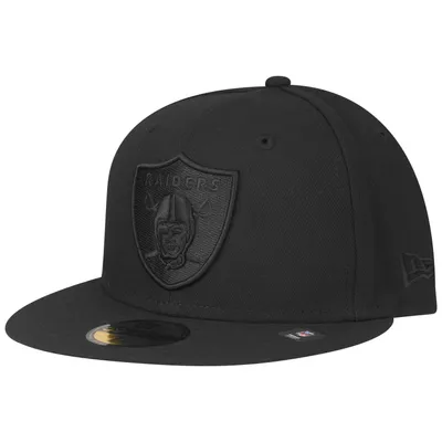 Produktbild von New Era 59Fifty Fitted Cap BLACKED Las Vegas Raiders - 7 1/8