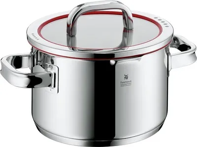 Obrázok produktu pre WMF 0760246380, Červená, Nerezová oceľ, Sklo, Nerezová oceľ, Nerezová oceľ, Nerezová oceľ, Sklo, Keramický, Plyn, Halogén, Indukčná, Uzavretá doska