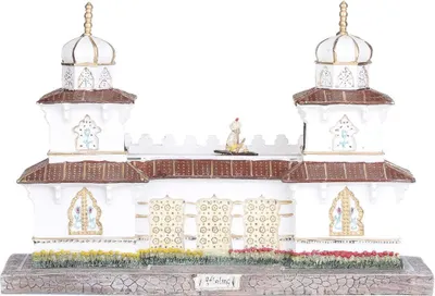 Produktbild von Luville Weihnachtsdorf Tuinman - 31x11x21 cm - Polyresin - Weiß