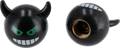Produktbild von Set: 2x Ventilkappe "Devil", Grün