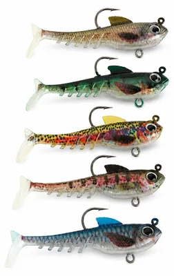 Productafbeelding van DLT LifeHybrid Kunstaas Set - 5 Stuks - 10 cm - 13,5 g - Tacklebox