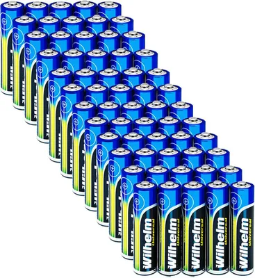 Produktbild von 60 AAA Mikro Wilhelm Universal Alkaline Batterien im Shrink LR03