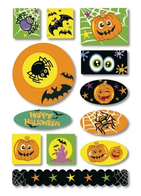 Produktbild von Halloween Spinnen Schaumstoff Sticker