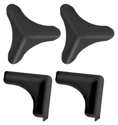 Image de Protections d'angle transparentes pour meubles, lot de 4