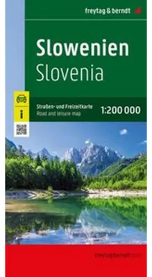 Produktbild von freytag & berndt Straßenkarte Slowenien 1:200.000