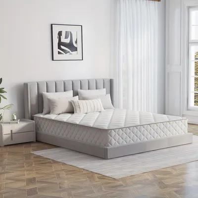 Produktbild von Taschenfederkernmatratze - Bonellfederkernmatratze - Komfortmatratze - Topper - 160x200x25 cm - Mittelfester Härtegrad H3