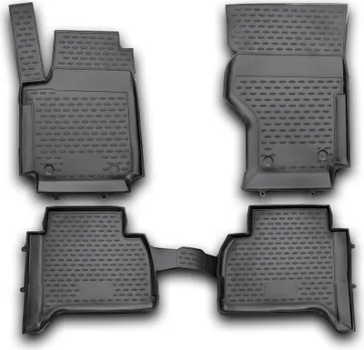Produktbild von AD Tuning Gummi Fußmatten Set für VW Amarok, Bj. 2010-2016