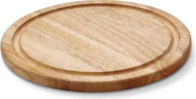Produktbild von CONTINENTA Steakteller, Gummibaum Ø25x1,5 cm 30602 4017167306025