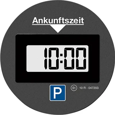 Produktbild von Needit Park Lite One, Elektronisch, Schwarz, Acrylnitril-Butadien-Styrol (ABS), Polymethylmethacrylat (PMMA), Lithium, CR-2450, 3 V
