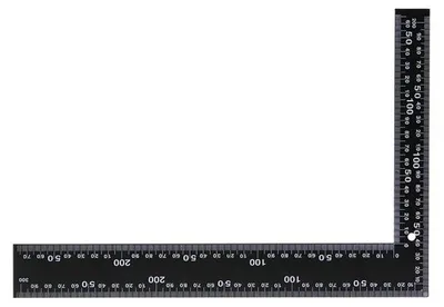 Image de Angle HOBBY noir 300x200mm - paquet de 1