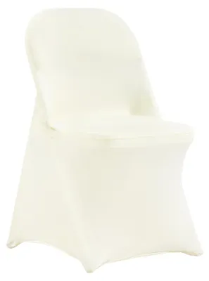 Immagine prodotto di VEVOR 30 pezzi. Coprisedia in poliestere ed Spandex Coprisedia elasticizzato Avorio Bianco