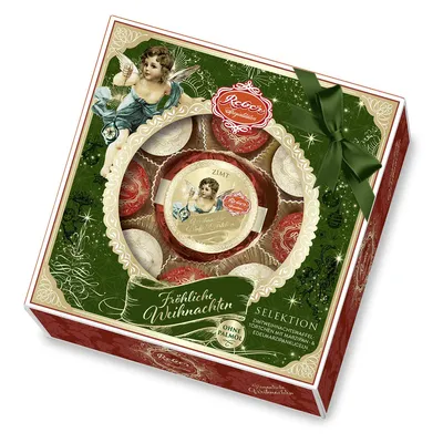Zdjęcie produktu dla Reber Christmas Selection 9er mieszanka najlepszych czekoladek 190g