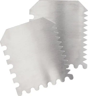 Produktbild von Effektspachtel, 2 Stück, Metall