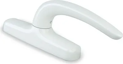 Image de Crémone double fourche Nefer midi FAPIM - blanc 9010 - 0787BI-32
