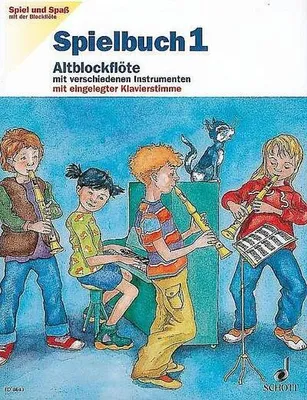 Produktbild von Spielbuch Altblockflöte. H.1