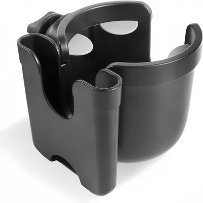 Image de Porte-gobelet universel pour poussette, avec support pour téléphone, accessoire 2 en 1