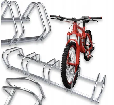 Produktbild von Bituxx 5906952045357 Fahrradständer Parkständer für 6 Fahrräder