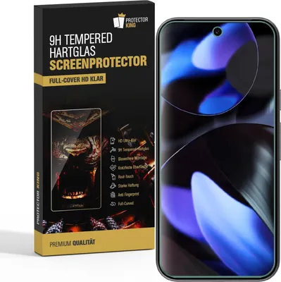 Produktbild von 2x 9H Panzerglas für Google Pixel 9 Pro 3D KLAR echtes Tempered Glass Panzerfolie Displayschutz Schutzglas Hartglas Schutzfolie Screen-Protector