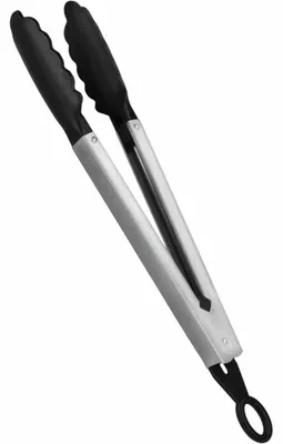 Image de METALTEX Pince à griller avec pince en nylon / Pince de préhension / Accessoires pour grillades / Pince à viande